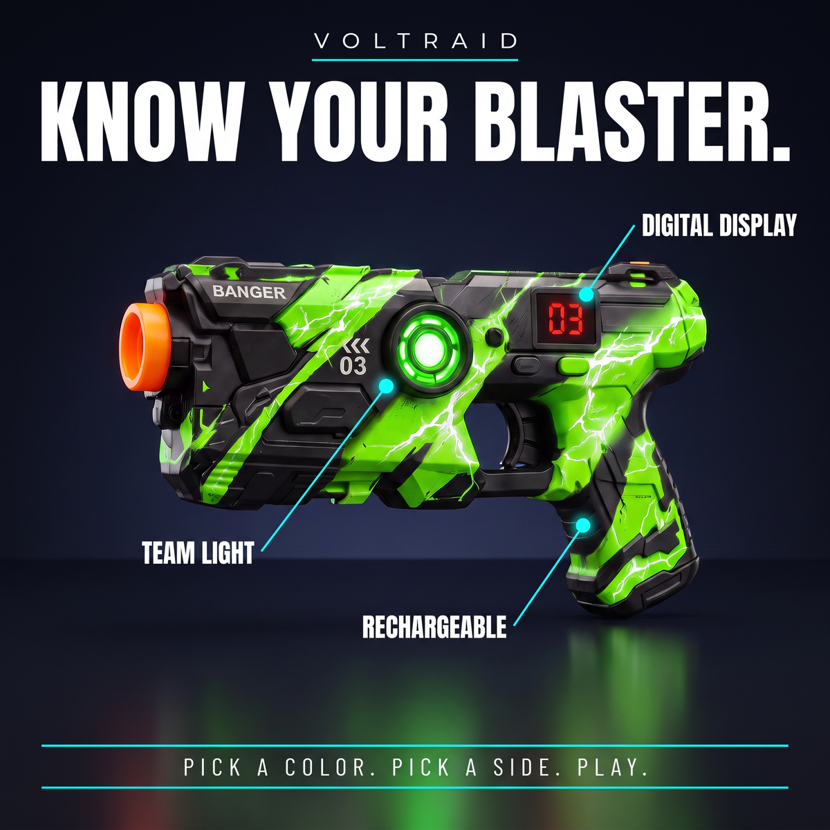 VOLT™ LASER TAG BATTLE SET